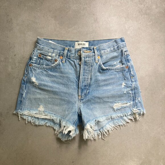 Agolde Parker Vintage Cut Off Short - Picture 3 of 5